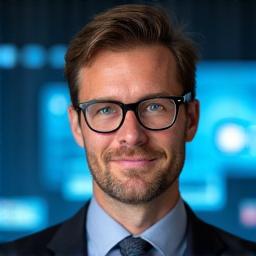 Professionele portretfoto van Lars Dekker