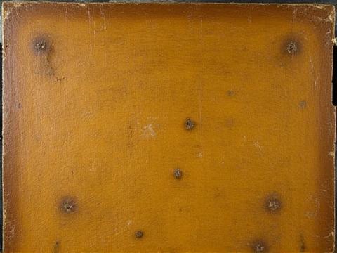 'Voor' foto van schilderij restauratie